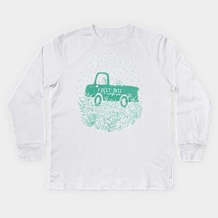 Bella's truck Kids Long Sleeve T-Shirt